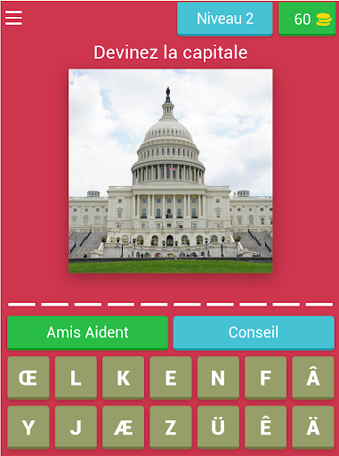 Devinez le nom de la capitale