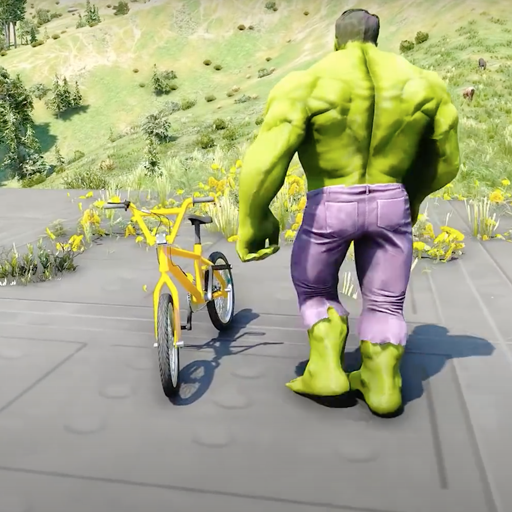 Superhero BMX Cycle Race logo