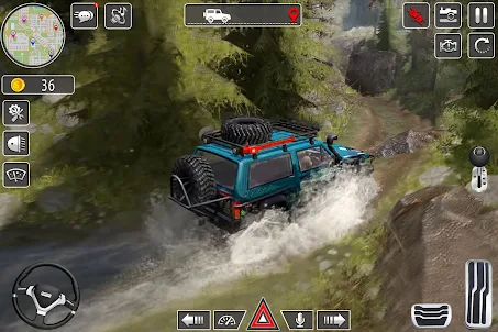 Offroad Mud Jeep Driving Game
