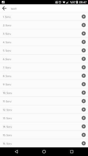 Android application Tsunami Video Çözüm screenshort