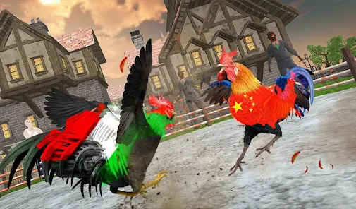 New! Real Rubber 3D Chicken fighter Rooster Pigeon Game high Quality POULT T259 