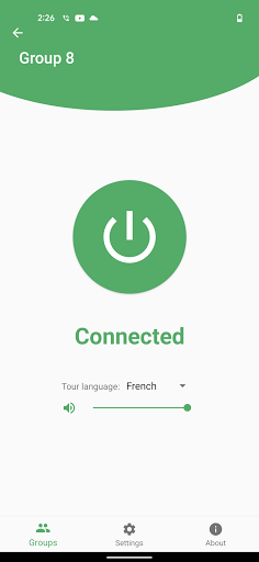 iTour Smart Guide Screen 3