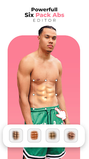 Six Pack Abs -Hair Style Photo Screen 2