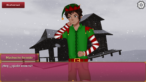 Android application Romance | Una Extraña Navidad screenshort