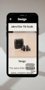 Jabra Elite 75t Guide