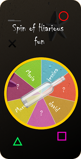 Android application spin the bottle truth or dare screenshort