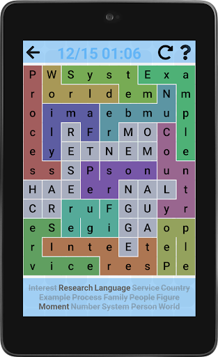 Word Search - Free word games. Snaking puzzles  screenshots 3