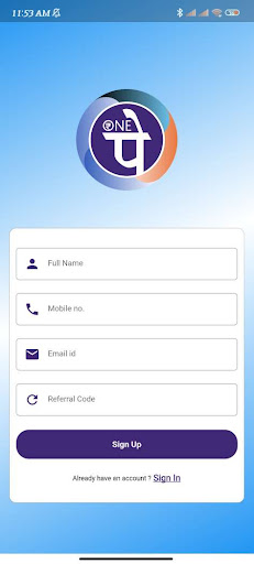 One Pay Screen 3