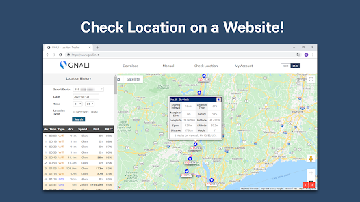 GNALI - Locator Google on Play - GPS Tracker, Apps