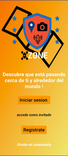 Android application Xzone citizen security screenshort