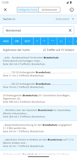 BRANDSchutz-App Screen 2