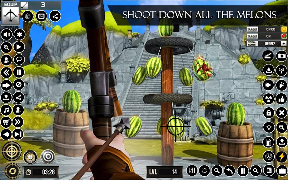 Watermelon Archery Shooter‏ 5.0 APK + Mod (Unlimited money) إلى عن على ذكري المظهر