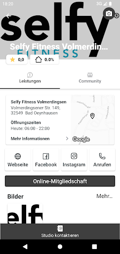 Selfy Fitness Screen 3