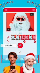 Captura de Pantalla 2 Mensaje de Papa Noel doblaje android