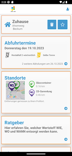 Tonnenticker Pro Screen 2