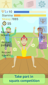 Muscle clicker: Gym game poster-4