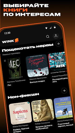 Wink Книги – Аудиокниги Онлайн screenshot 4