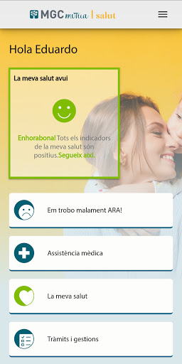 Android application MGC Mútua Salut screenshort