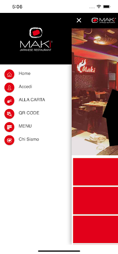 Maki Restaurant Pavia Screen 2