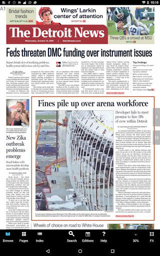 Android application DNIE Detroit News screenshort