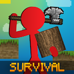 Cover Image of Descargar Stickman vs Multicraft: Supervivencia de novatos 1.1.3 APK