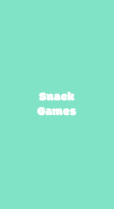 Snack Games