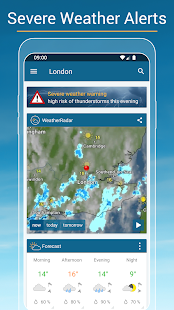 Weather & Radar-Storm alerts for pc