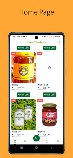 Foodshelves screenshot 2
