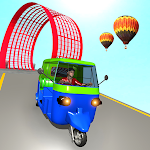 Tuk Tuk Auto Rickshaw Stunt: Car Racing Games Apk