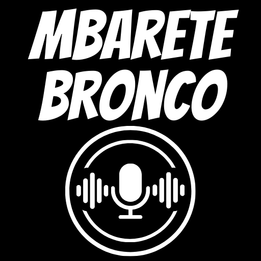 107.5 mbarete bronco logo