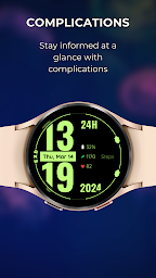 EXD026: Digital Watch Face - Screenshot Image