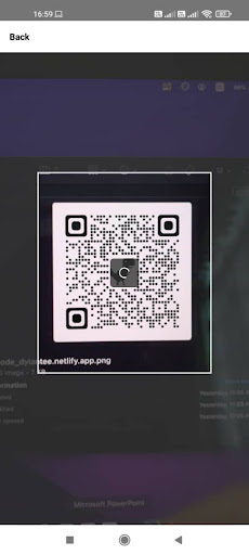 Android application Proper Scanner screenshort
