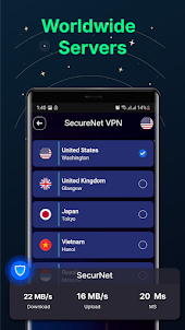 SecureNet VPN - Safer VPN