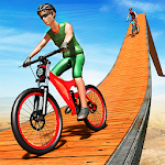 Cover Image of ダウンロード BMX Impossible Mega Ramp Bicycle Stunts 1.0 APK