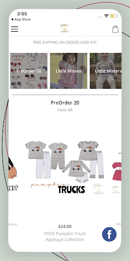 Android application Carolina Smock Co. screenshort