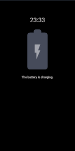 Battery charge notification Unknown