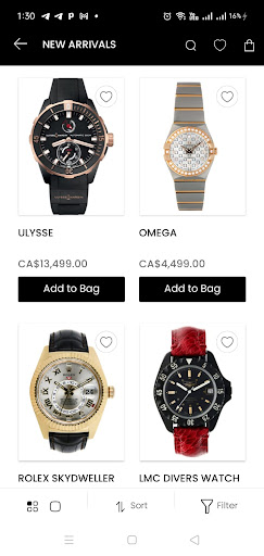 Watchfinder Screen 2