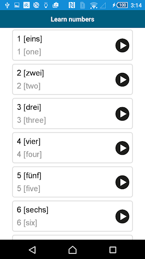 Screenshot of German for Refugees