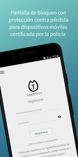 Vista previa de la aplicación