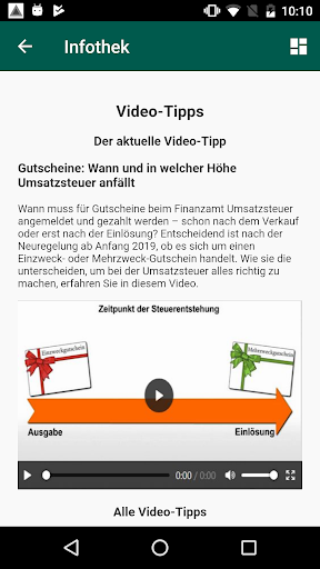 Die GHP-Steuerberater App Screen 3