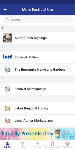 Southwest FL Reading Festival Screen 3