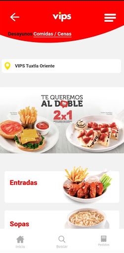 VIPS FARRERA Screen 3