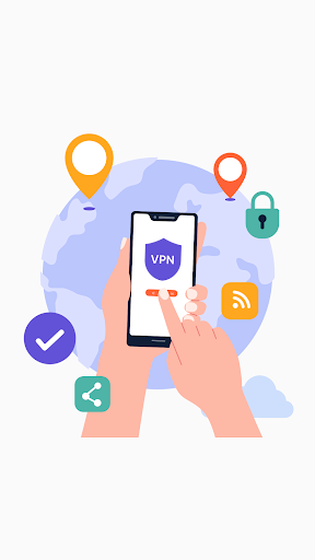 Android application SecureRoute VPN screenshort
