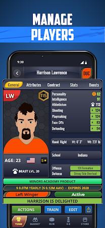 Game screenshot Ultimate Pro Hockey GM mod apk