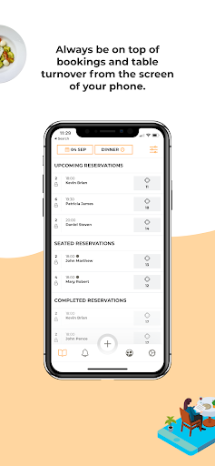 Android application Dineout Host screenshort