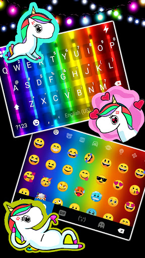 Colorful Neon LED Theme Screen 3