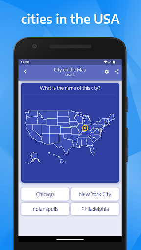 Screenshot of Quiz Geo - World Countries