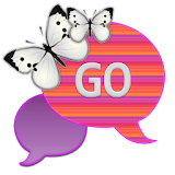 GO SMS THEME|PastelStripesSky icon