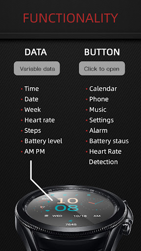 Colorful Spruce For Wear OS Screen 2