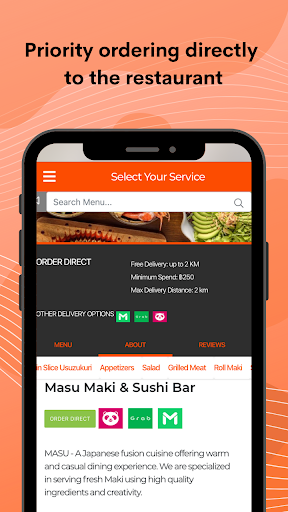 MENUVENU - ORDER, EAT, SAVE Screen 2